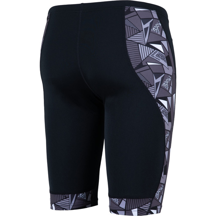 2024 Zone3 Mens OWS Renew Swim Jammers SW23MOWSJ122 - Black / Grey